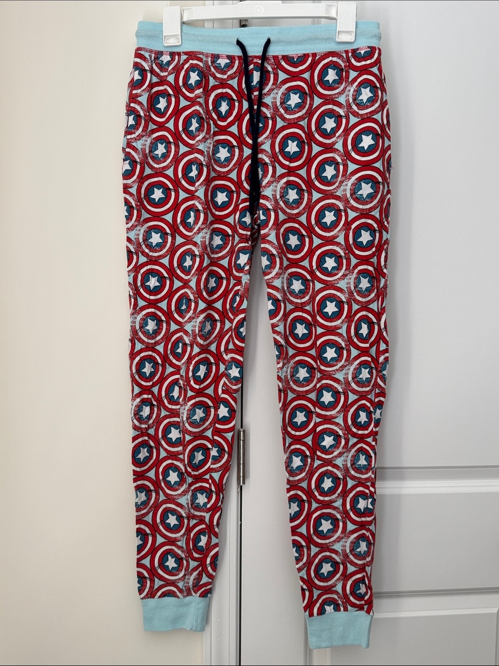 Marvel Captain America Shield Jogger Pants with Pockets Unisex